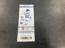 CHICAGO CUBS 2018 TICKET STUB 9/14/18 VS REDS~FIRST WIN Dillon Maples
