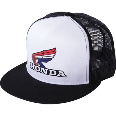 Factory Effex Honda Vintage Snapback Trucker Hat | Black/White