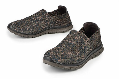 Fox Camo Mesh Trainers Slip On Bivvy 