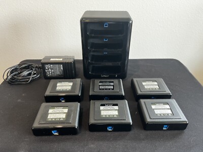 Lexar Professional Workflow HR1 Dock + 4 SR2 CFast 2.0 & 2 CR1 SD Card Readers