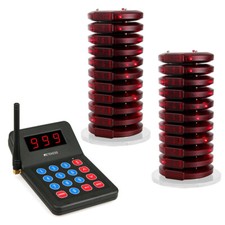 Retekess T119 Restaurant Pager System Guest Queuing 20 Buzzers Food Truck Church