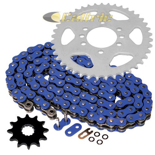 Caltric Blue O-Ring Drive Chain & Sprocket Kit For Suzuki LT250R Quadracer (1985-1993)