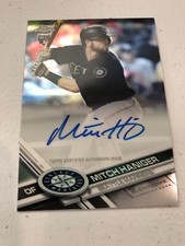 MITCH HANIGER 2017 Topps Chrome RC  9 CARD LOT WITH AUTO RA-MH
