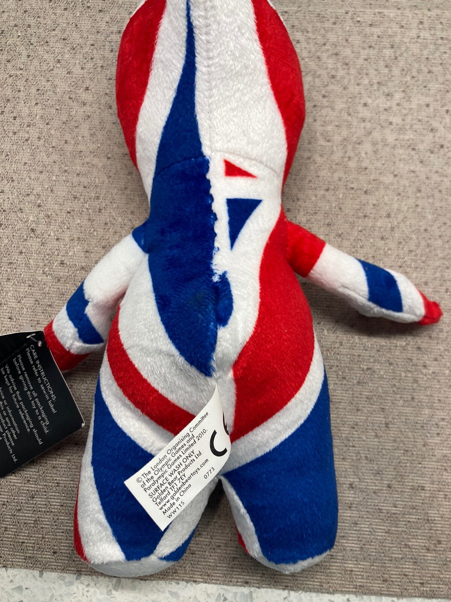 （希少）ハルシオン・デイズ　ユニオンジャック・2012オリンピックベア OLYMPIC Games LONDON 2012 Plush Mascot 