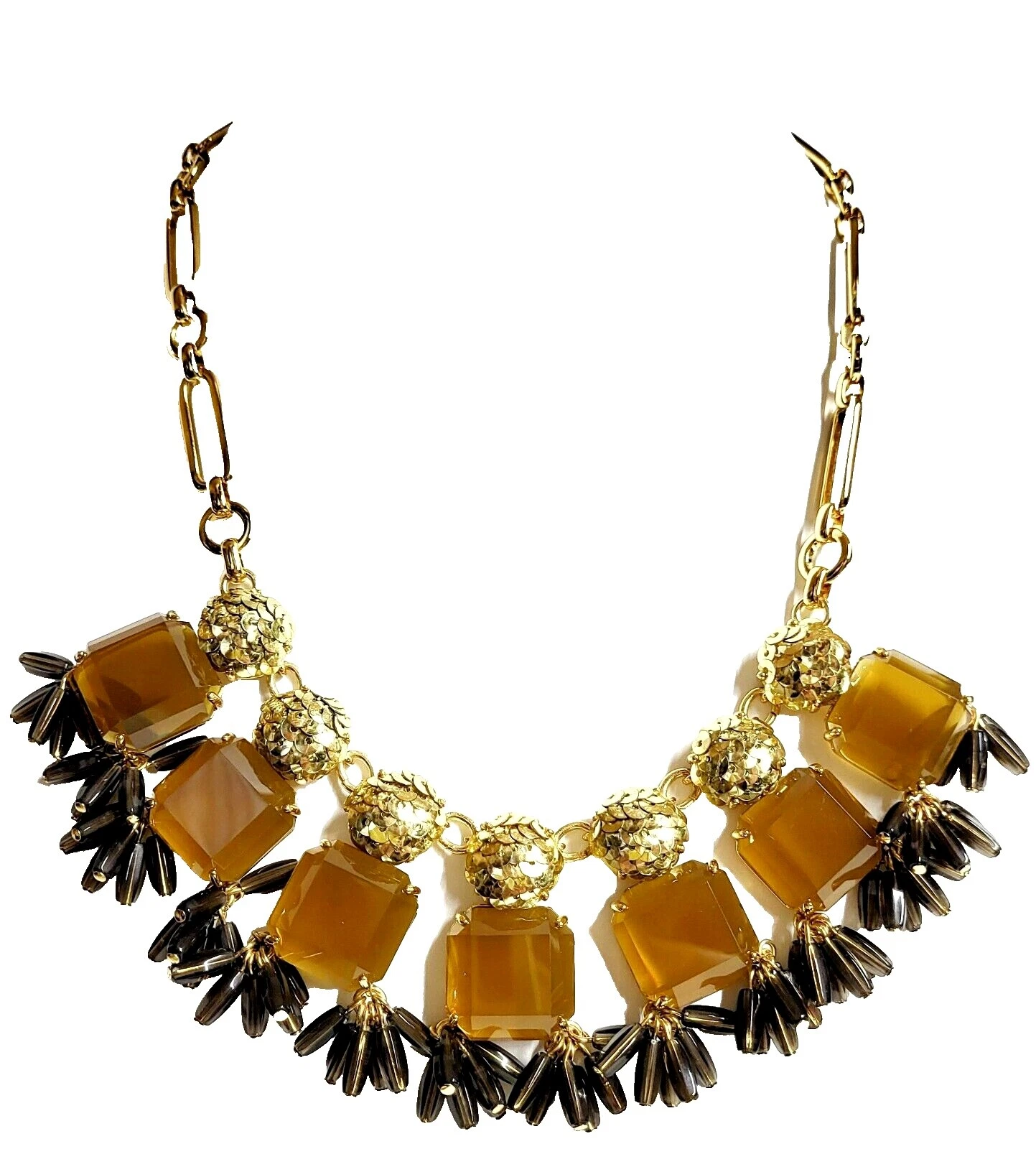 Declaración de Lucite J.CREW Moda Collares y Colgantes