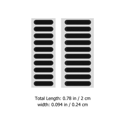 80 Pcs Phone Speaker Cover Dustproof Net Stickers for Speakers Loudspeaker Mesh - 第 12/12 張圖片