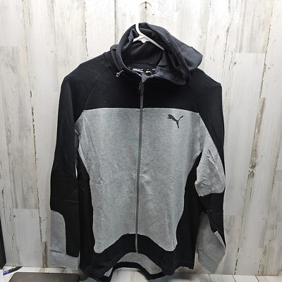 NEW MEN'S PUMA 585812-03 EVOSTRIPE CORE FZ FULL ZIP