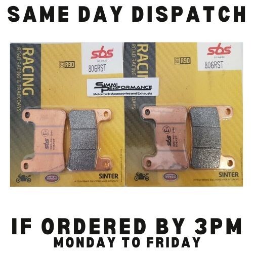 SBS Front Race Sintered Brake Pads for Kawasaki ZX-25R 250 2020-2023 806RST - Image 31