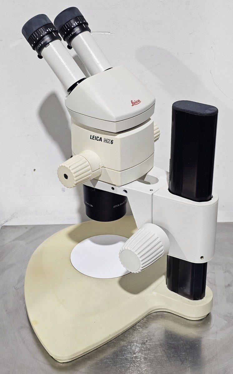 Leica MZ6 Stereo Microscope with Plan 1.0X | eBay