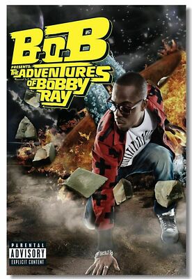 B O B Rapper Hit Pop Singer Star Roome Wall Print Poster 20x30