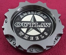 American Outlaw Wheels Gloss Gray Custom Wheel Center Cap Bc-895b 1 Used American Outlaw Wheels Gloss Gray Custom Wheel Center Cap Bc-895b 1 Used