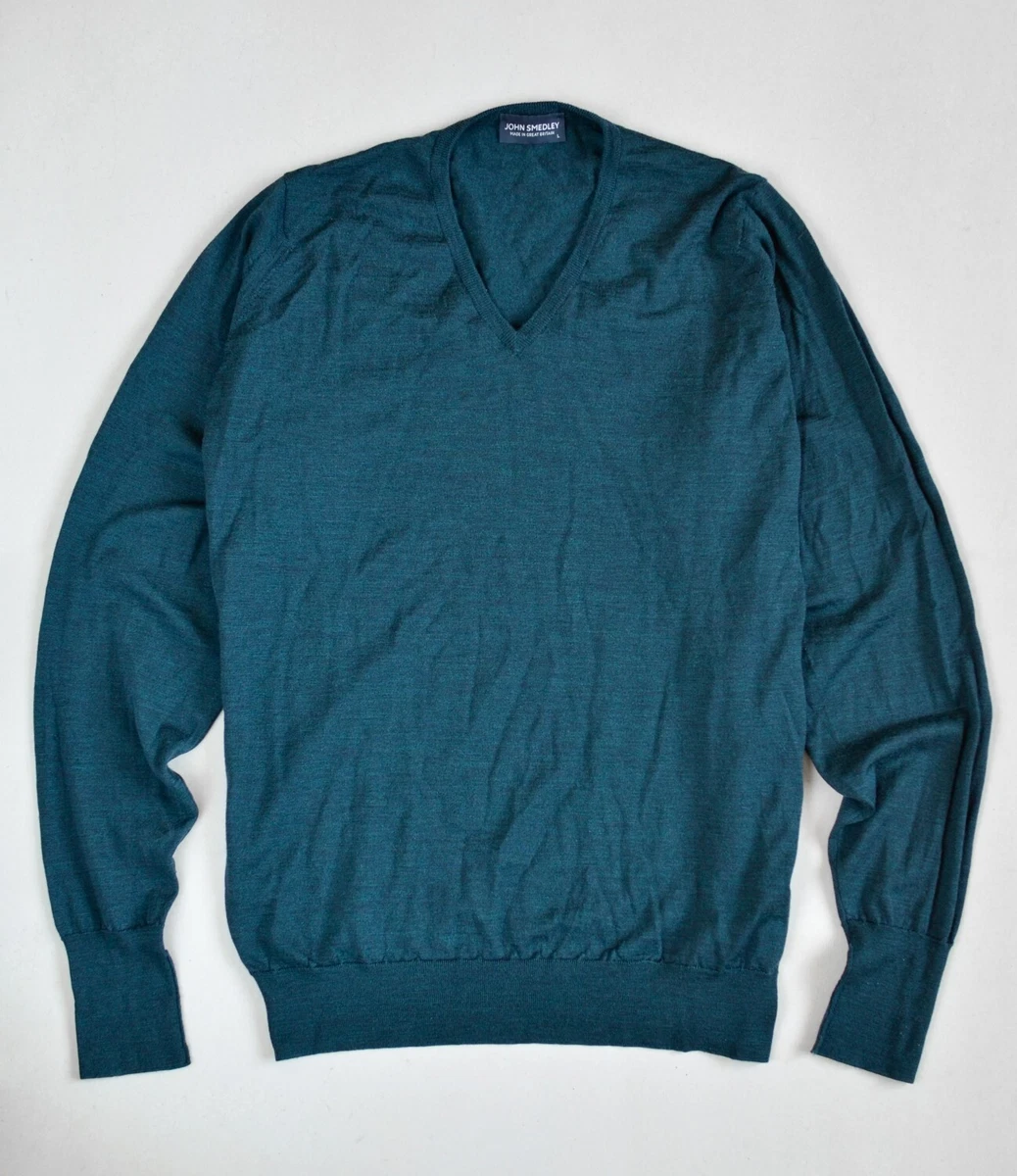 John smedley bobby v neck pullover new arrivals