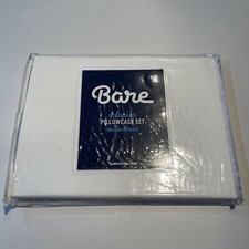 Bare Home Pillowcase 2pc Set - Standard Size Cream