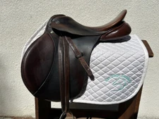 Kieffer "Aachen" AP Saddle 16" Seat, 4.75" Gullet