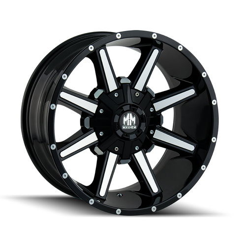Set of 4 18x9 Mayhem Arsenal 5x150/5x139.7 8104-8997B18