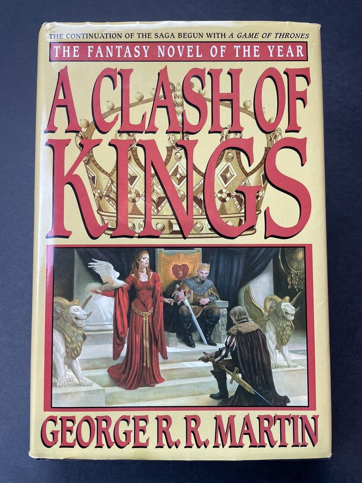 A Clash of Kings by George R.R. Martin (Hardcover Book Club Edition Game  Thrones 9780553108033