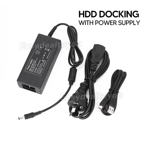 Hard Disk Drive Dock Dual 2.5" 3.5" SATA IDE HDD Docking Station OTB Card Reader - Picture 11 of 11