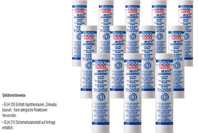 12x400g LIQUI MOLY 3520 LM 47 Langzeitfett + MoS2 Kartusche Schmiermittel Grease