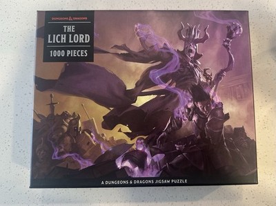 Dungeons & Dragons The Lich Lord Jigsaw Puzzle 1000 Pieces 27'' x 20''