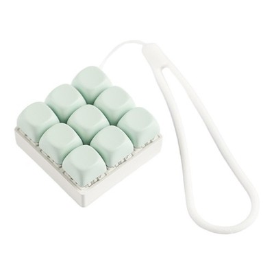 Tastatur Fidget Spielzeug Knopf Finger Clicker Spielzeug Stilvolles Geschenk für Liebhaber Tragbar