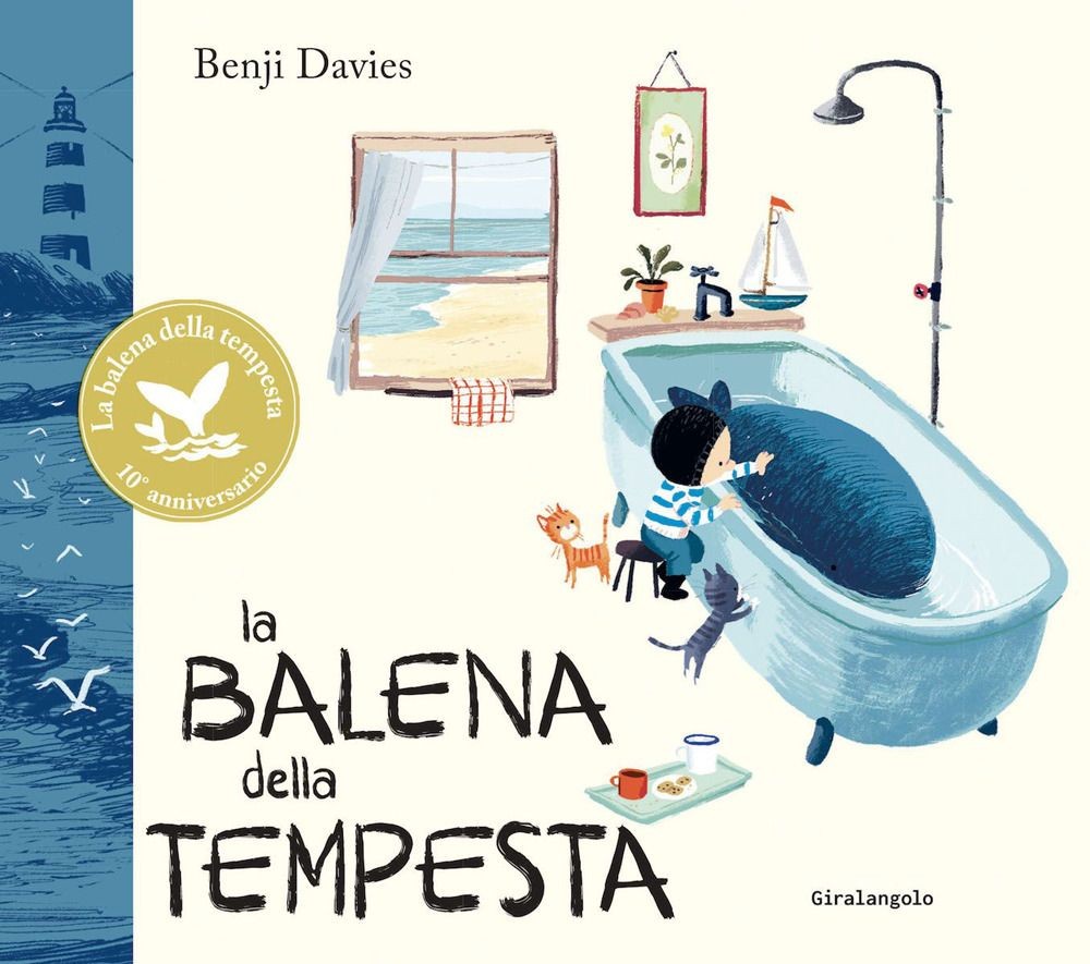 Libri Benji Davies - La Balena Della Tempesta. Ediz. Anniversario