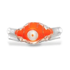 Accutron 33037-10 ClearView Single Use Nasal Hoods Pedo 12/Pk Orange