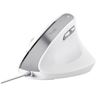 Trust Bayo Ii Ergonomic Maus Kabelgebunden Optisch Weiß 6 Tasten 2400 Dpi ...