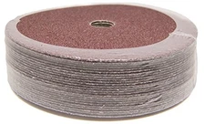  7" Aluminum Oxide Resin Fiber Grinding and Sanding Discs for Wood and 36 Grit