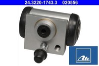 ATE 24.3220-1743.3 Radbremszylinder Zylinder Radbremse Hinterachse Hinten