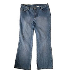 Vintage Jordache Jeans Womens 15/16 Blue Stretch Bootcut 90s Y2K Denim Vtg