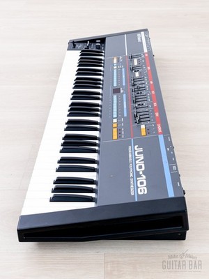 1984 Roland Juno-106 Vintage Analog Synthesizer, Serviced 120v w