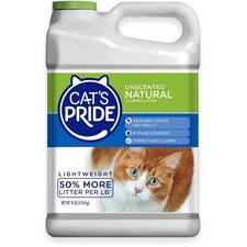 Lightweight Clumping Litter: Natural - Powerful Odor Control - Unscented, 10 ...
