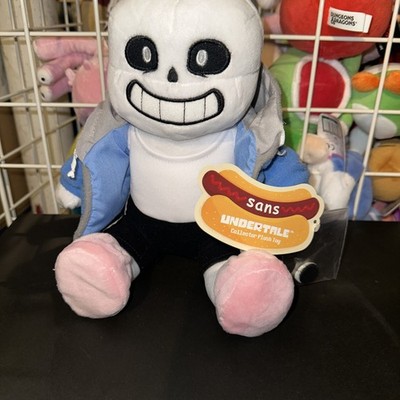 Undertale Sans Plush with Removable Hoodie 10'' *Official* Plushie Figure Statue