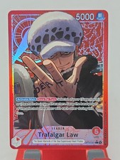 One Piece Trafalgar Law OP14-001 Leader Alternate Art English Near Mint NM