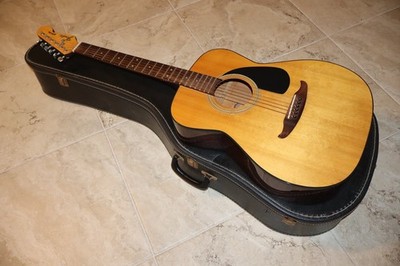 Fender Avalon Natural Vintage Acoustic Guitar-With Hard Case as