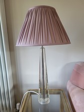 Laura Ashley Large Crystal Glass Table Lamp