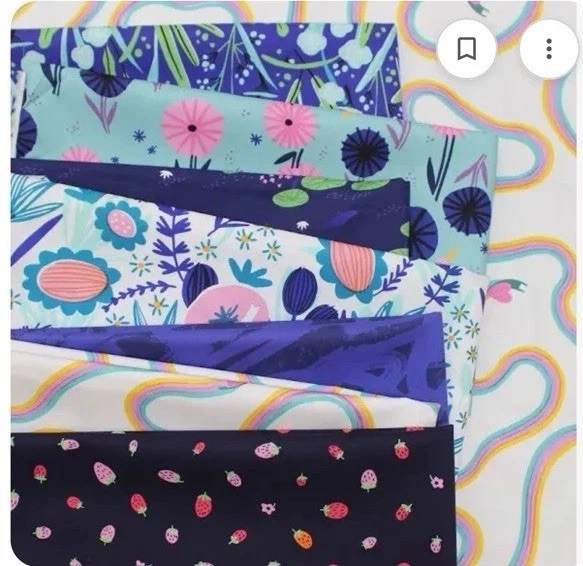 NIP Escargot For It For Robert Kaufman Half Yard Bundle (16) FQS-09572 - Image 3 of 4