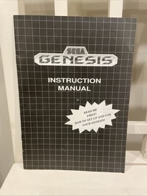 Sega Genesis 1601 Console System, 32X Adapter, 9 Games,Controller, Manual Cables