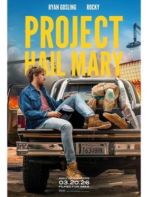 Project Hail Mary X Fall Guy Epic Sci Fi Crossover Poster