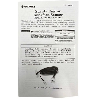 Suzuki ENGINE INTERFAC 990C0-88149-357 OEM for sale online | eBay