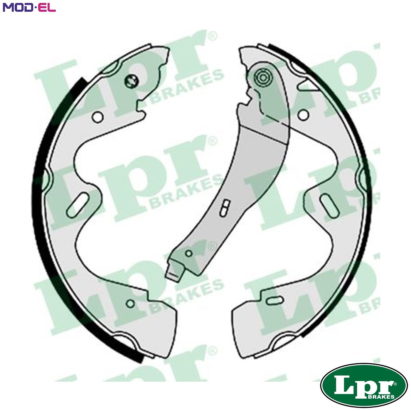 BRAKE SHOE SET 08730 FOR NISSAN KA24E 2.4L /ITD27TTD27TI 2.7L BD-30Ti 3.0L 4cyl