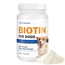 Biotin for Dogs, Supports Shiny Coat and Healthy Skin, Strengthens Dog Nails,...