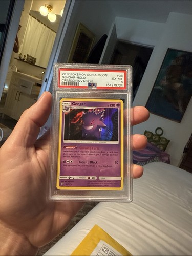 Gengar graded PSA 6 for sale on eBay
