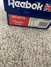 Vintage Infants Classic Crib Sneakers 1990  s