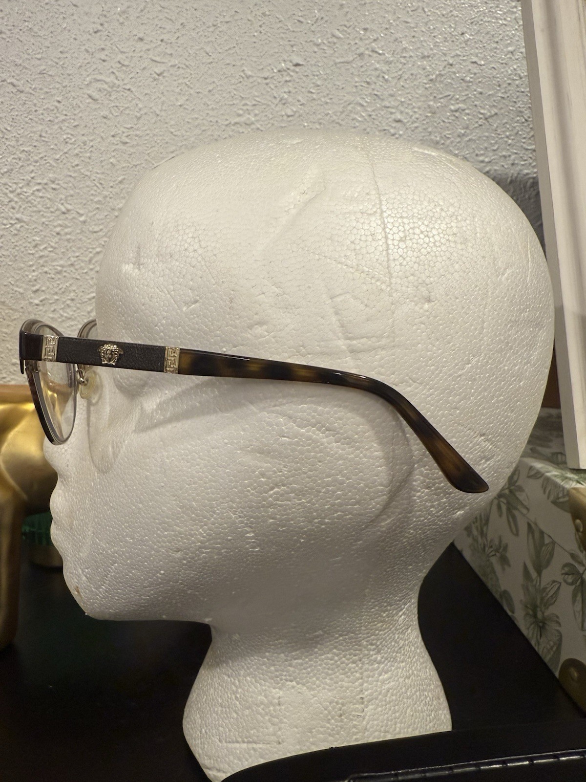 Versace Tortoise Eyeglass Frames Authentic Made I… - image 2