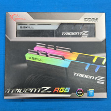 G.SKILL Trident Z RGB 16GB 2x8GB DDR4-3200 DIMM RGB F4-3200C16D-16GTZR