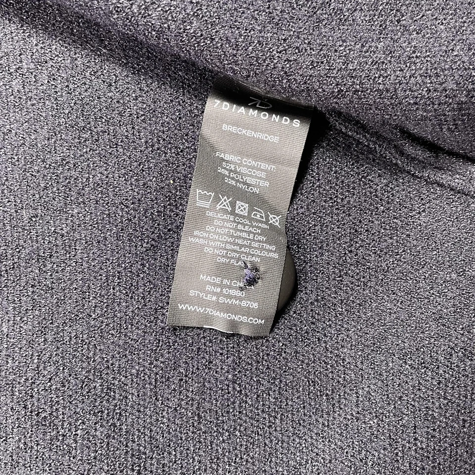 Chaqueta Suéter 7 Diamantes Para Hombre XL Breckenridge Tareas Botón Frontal Chamarra Foto 4 de 4