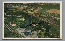 Airplane View Hersheypark Park HERSHEY PA Dauphin County Pennsylvania Postcard