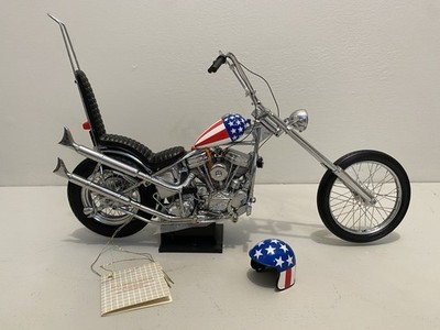 Franklin Mint Harley Davidson Easy Rider Chopper 1:10 Diecast