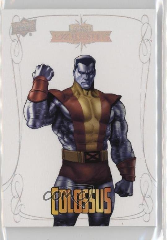 2016 Upper Deck Marvel Gems Exquisite 60/199 Colossus #6 0s3